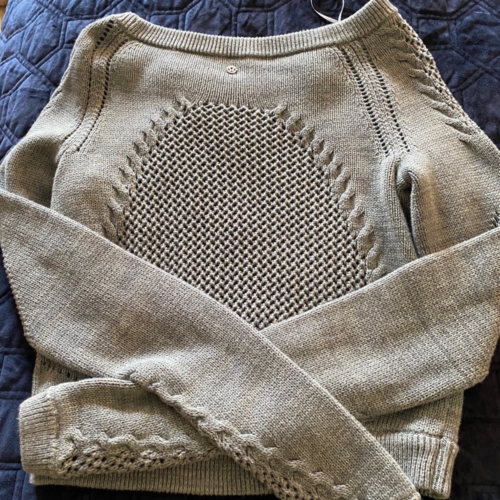 Lulu Lemon Sweater crop top